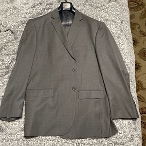 Gray suit